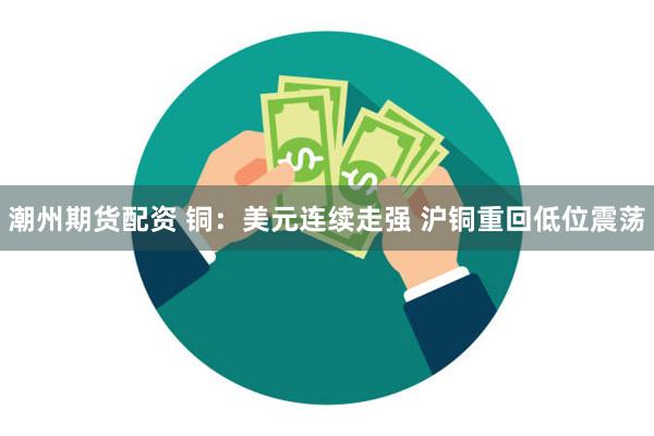 潮州期货配资 铜：美元连续走强 沪铜重回低位震荡